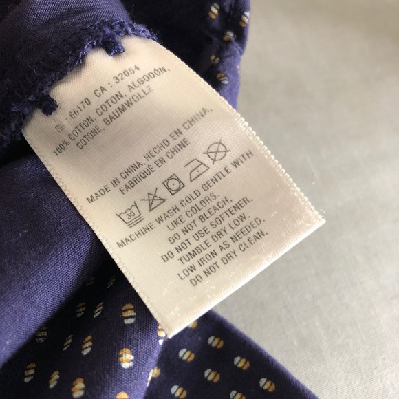 Anthropologie Maeve Buttoned Tunic XS Dot Print - Picture 5 of 5